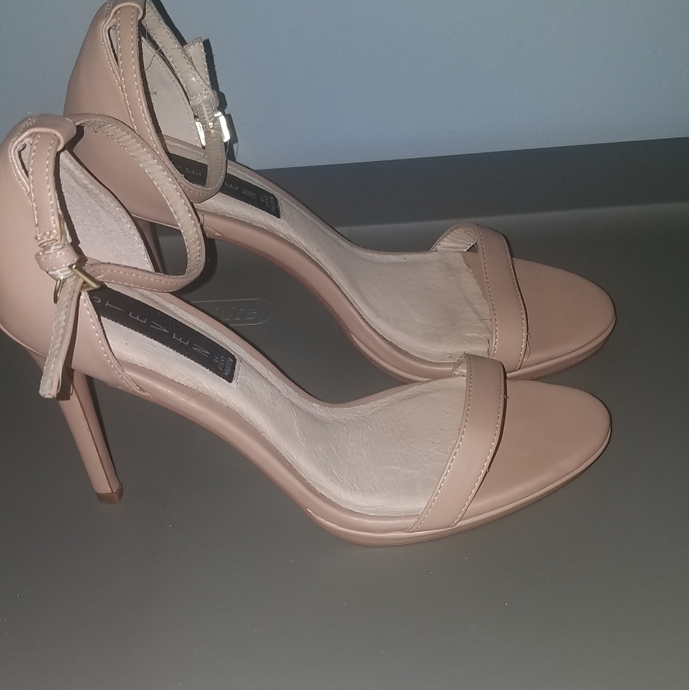 Steven by Steve Madden Nude Heels